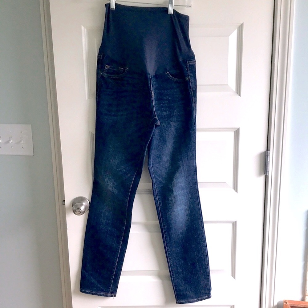 Old Navy skinny maternity jeans